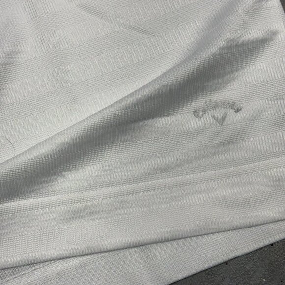 NWT Callaway X Series Golf Polo Shirt White Short Sleeve Small - Picture 7 of 9